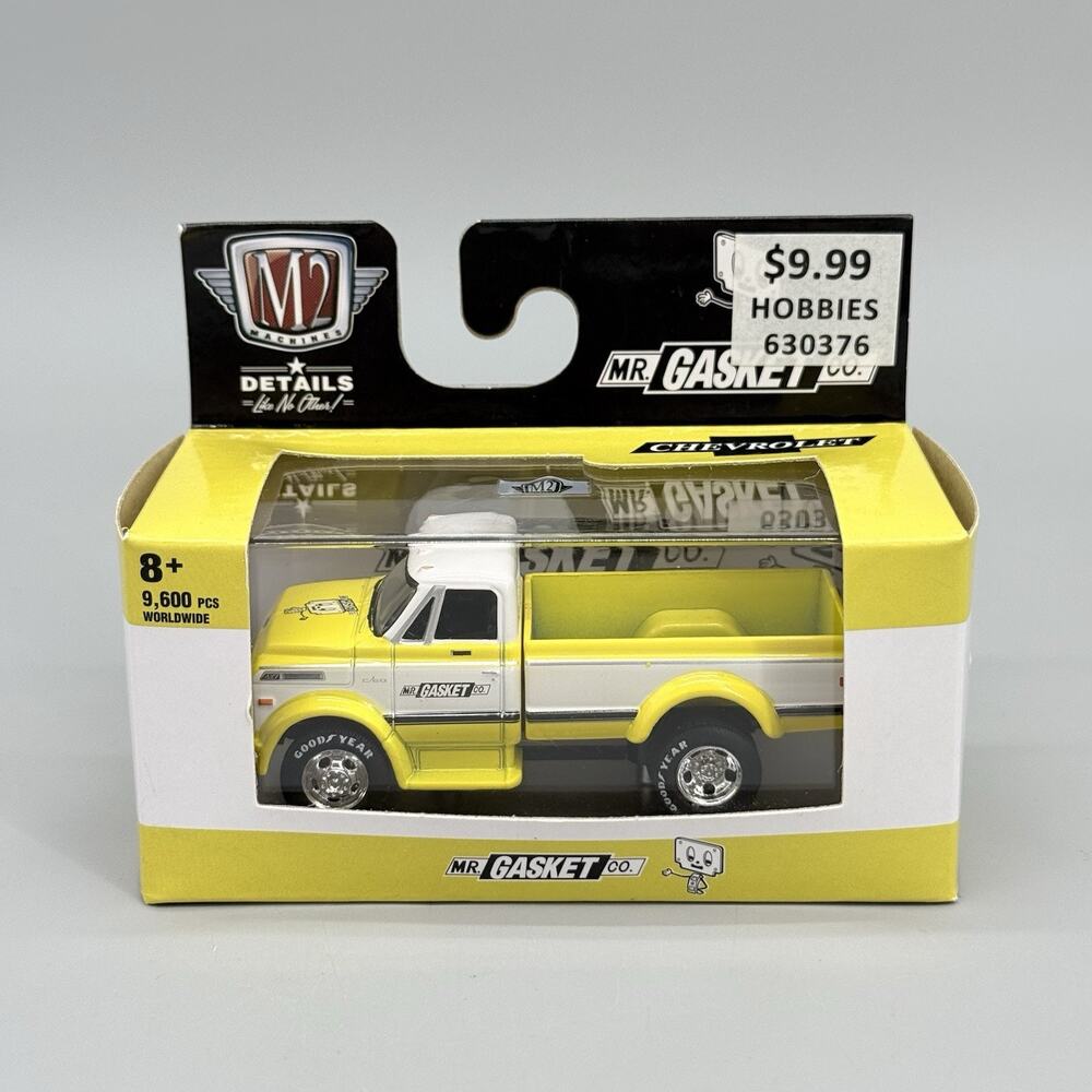M2 Machines 2022 Mr Gasket 1970 Chevrolet C60 Truck Limited Edition Diecast